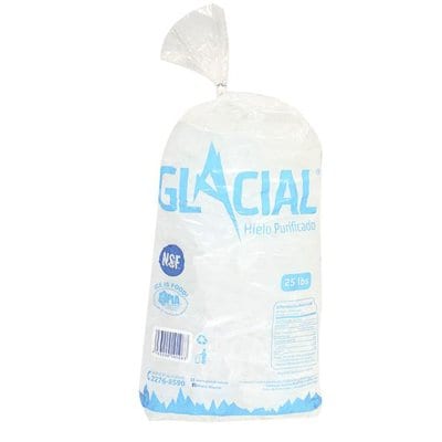 Hielo Purificado Bolsa 25 Lbs