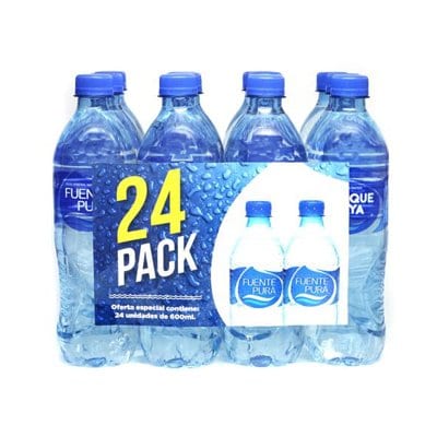 Agua Purificada 600 Ml Pk 24 S