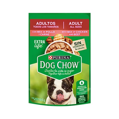 Alimento p/Perro Pollo Carne 100 Gr