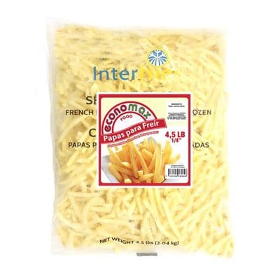 Papa p/Freir 1/4 Bol 4.5 Lb