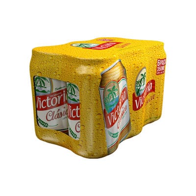 Cerveza Clasica Lata Sixpack