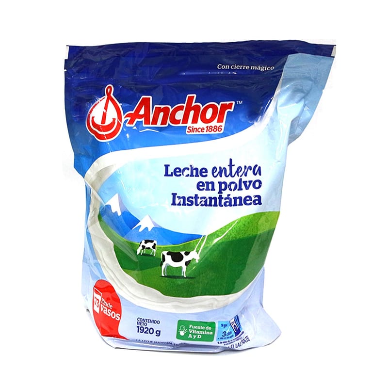 Leche Entera En Polvo 1920 Gr