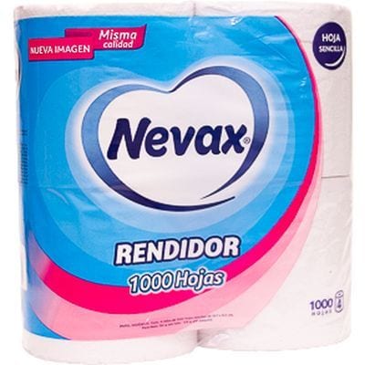 Papel Higiénico Rend 1000h 4pk